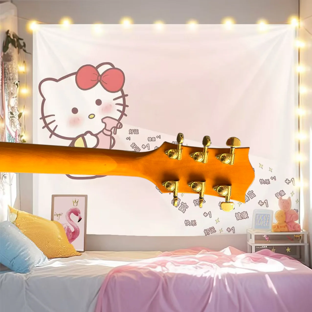 Electric guitar, factory customized, made of maple and peach blossom wood, low price, 355 yuan, in stock, free shipping