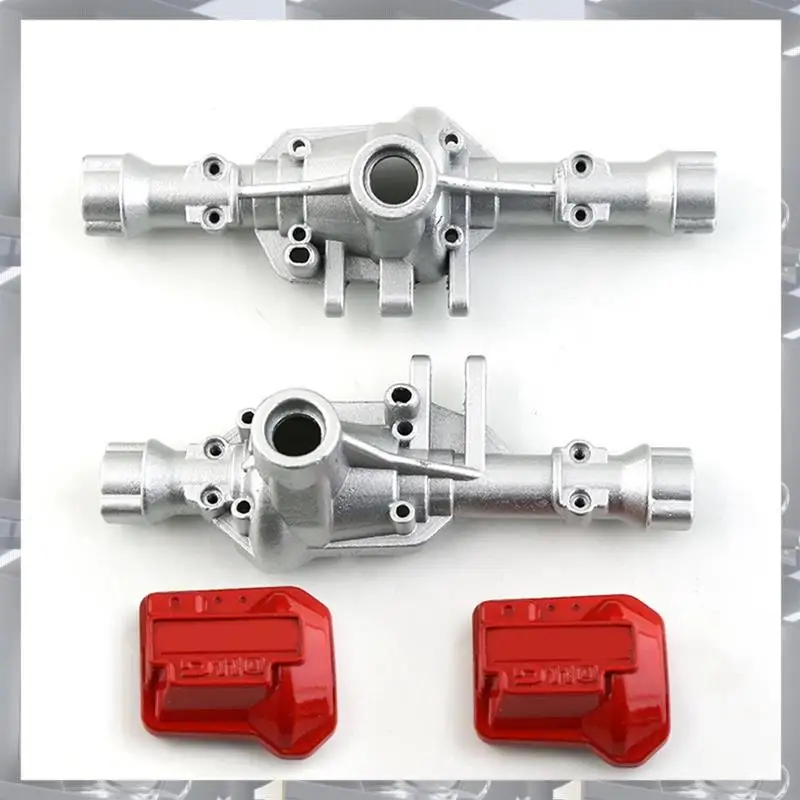 

A84F-2 шт. металлический корпус передней и задней оси с крышкой дифференциала 300 г для Traxxas TRX4 1/10 RC гусеничный автомобиль, обновленные детали