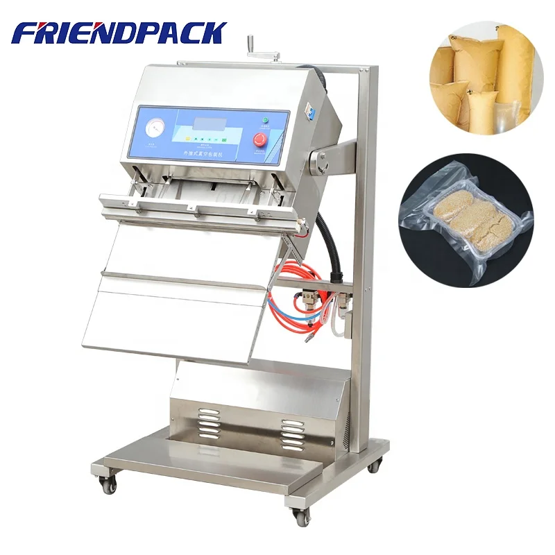 Vacuum Packing Machine Vertical Efficient Food Sealer Rice Commercial Industrial Vacuum Sealer Machine for Food Packing