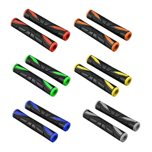 Imagen 2 del producto 2 uds mango suave de goma para motocicleta empuñaduras de palanca de freno antideslizantes Protector cubierta de manillar de bicicleta accesorios de motocicleta