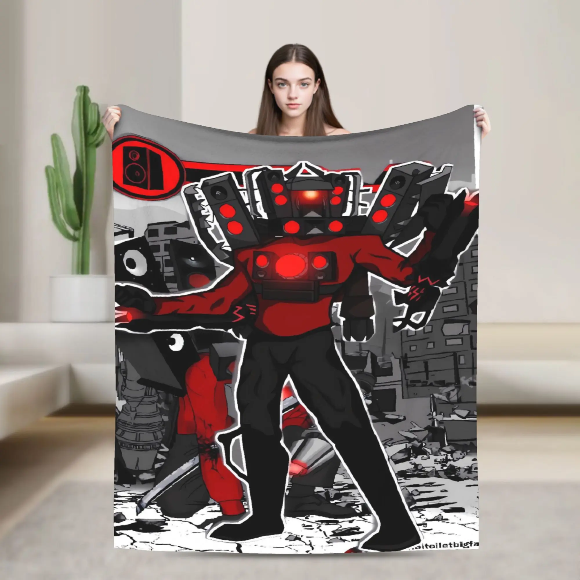 titan-speakerman-potenziato-titan-flannel-blankets-warm-soft-throw-blanket-for-home-decor-decorative-bedspread-sofa-bed-cover