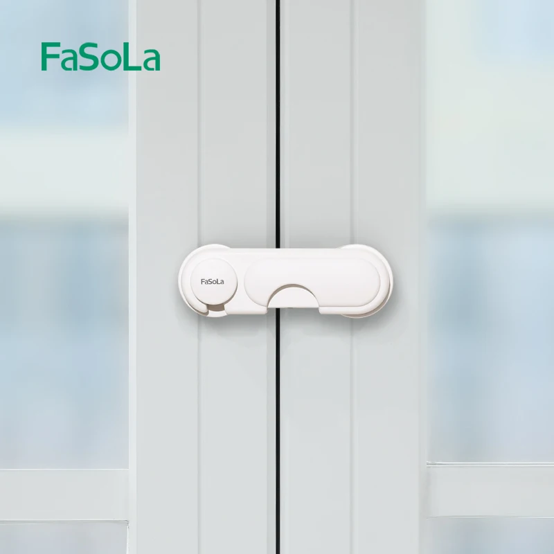 FaSoLa Security Protection Locks Home Baby Safety Multifunction Drawer Lock Child Protect Refrigerator Lock Door Buckle