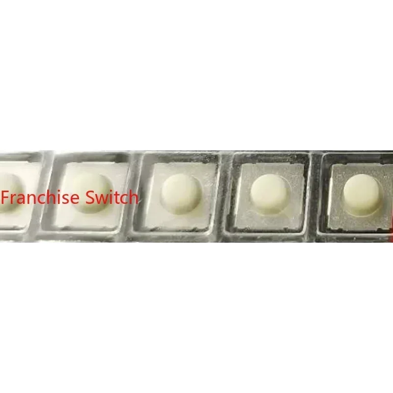 10PCS EVQQ2S02W Light Touch Switch 6*6.5*2.5mm Waterproof And Dustproof Inner Stick 4-pin Mouse