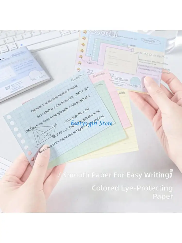 C7AB Small Notebook Miniature Compacts Travel Notebook Set With Clear Plastic Cover