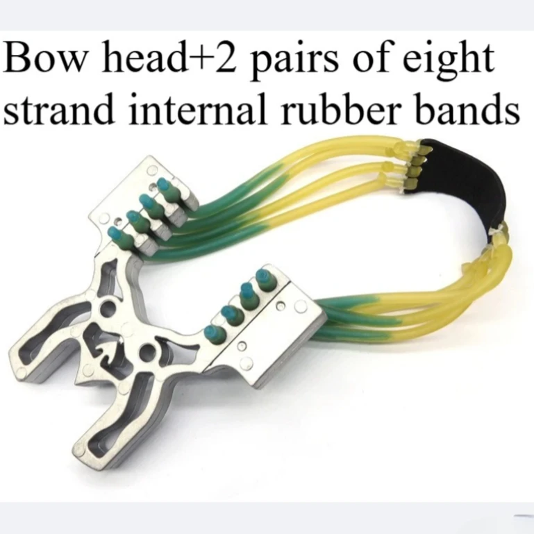 

NEW High-quality Aluminum Alloy Multi-functional Dual-purpose Rubber Band Cover Quick-press High Bow Head Outdoor Hunting Tool