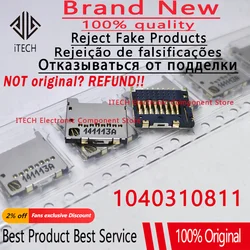 5-10Pcs 100% New 1040310811 104031-0811 Ultra-thin TF Card Holder Thickness 1.42MM Original Chips Ic