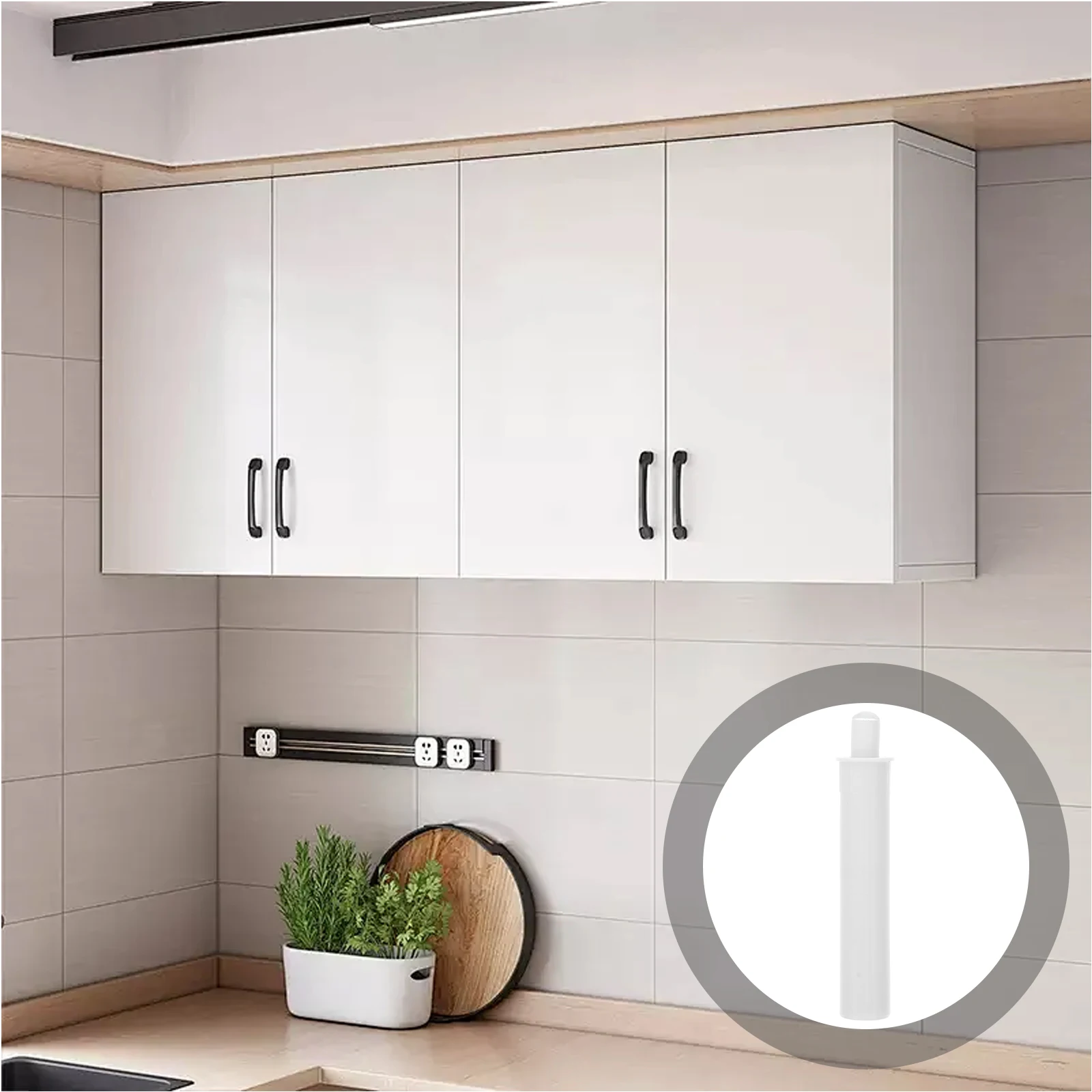 

10pcs Cabinet Door Damper Soft Close Kitchen Drawer Hydraulic Buffer Dampers Home Furniture Wardrobe Quiet Non Collision Easy