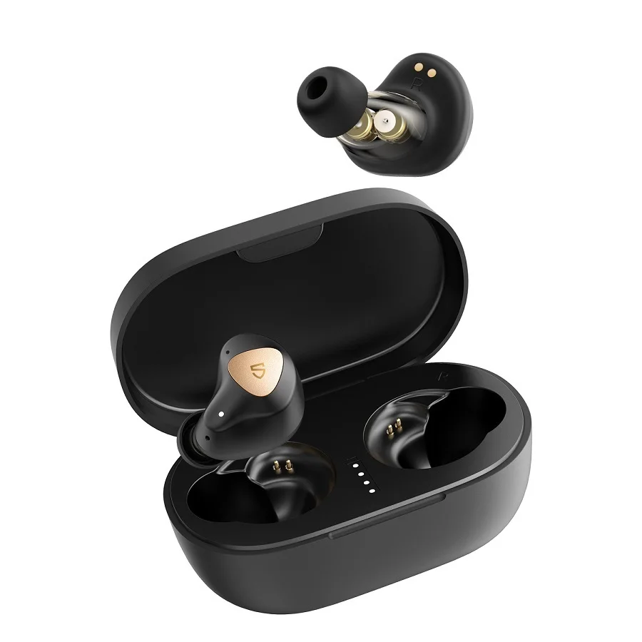 To Truengine 3 SE Bluetooth True Wireless Earbuds with Dual Dynamic Drivers Dual Mic QCC 3040 aptX Adaptive Game Mode