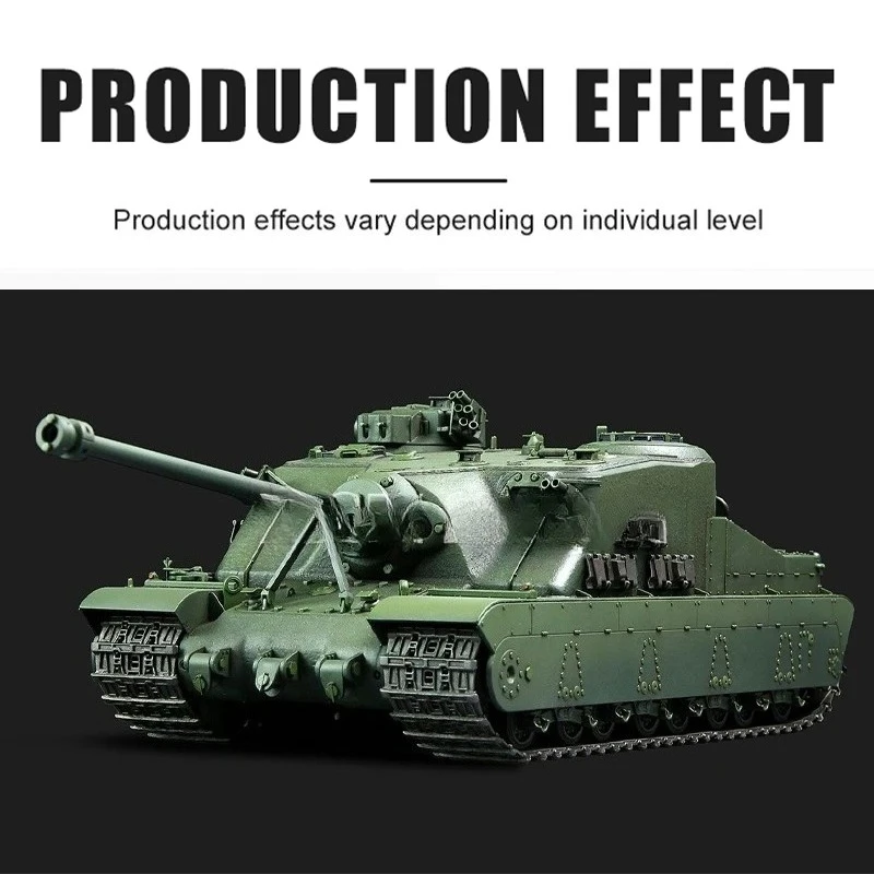 Tanque MENG montar kit de modelo de plástico TS-002 Tanque de assalto pesado britânico A39 tartaruga 1/35