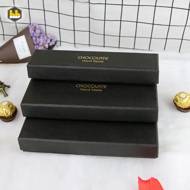 chocolate box / hardcover chocolate box is custom-made plus logo chocolate box