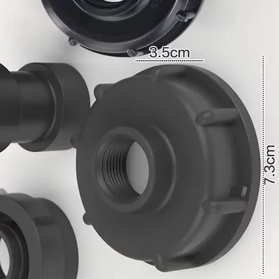 60mm Female thread to 1/2