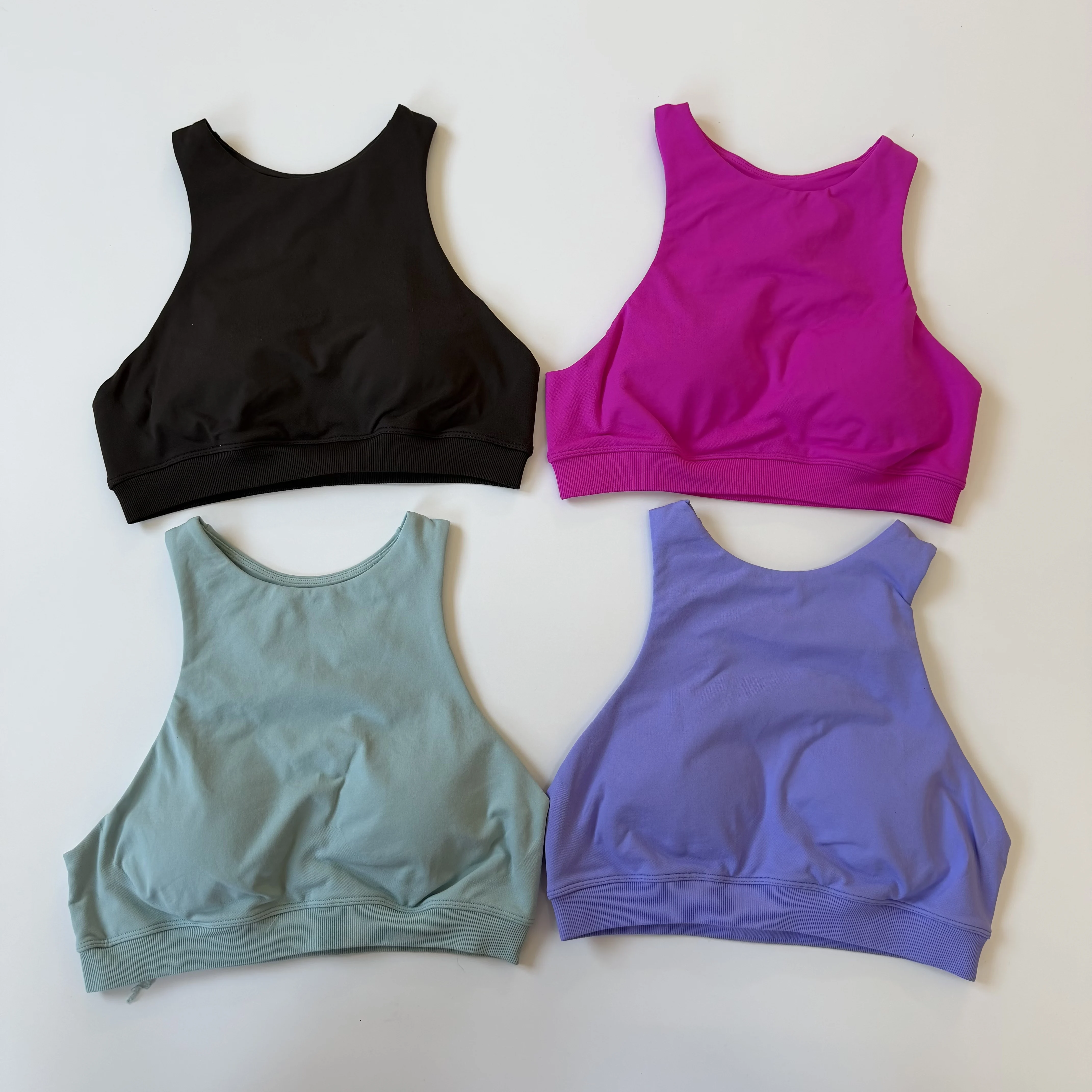 Seamless High Elasticity Sports Bra with Thin Straps Body Shaping Back Design for Yoga And Fitness Women's Underwear