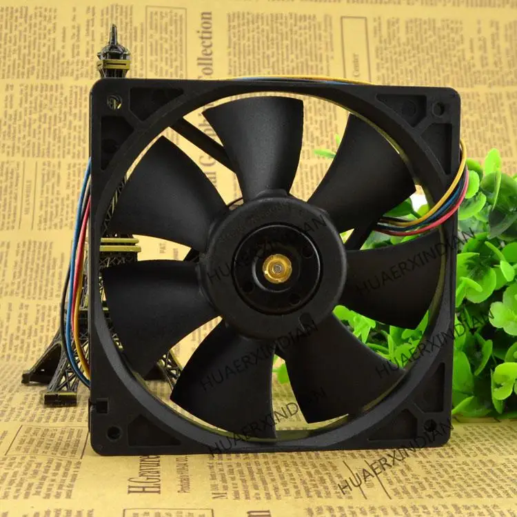 Novo 12025 CENTÍMETROS 48 12 V 0.48A AFC1248D Kit de Montagem do Ventilador de Refrigeração