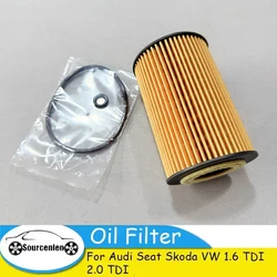 Engine Oil Filter for Audi Seat Skoda VW 1.6 TDI 2.0 TDI OE 03N115466 03N115562 03N115562B 03N11-5466 03N11-5562 03N11-5562B