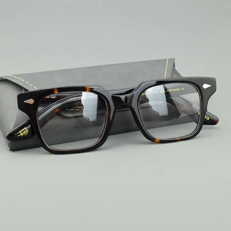 

2025 square optical glasses frame men Retro brand eye glasses frames for women fashion myopia prescription eyeglasses Spectacle