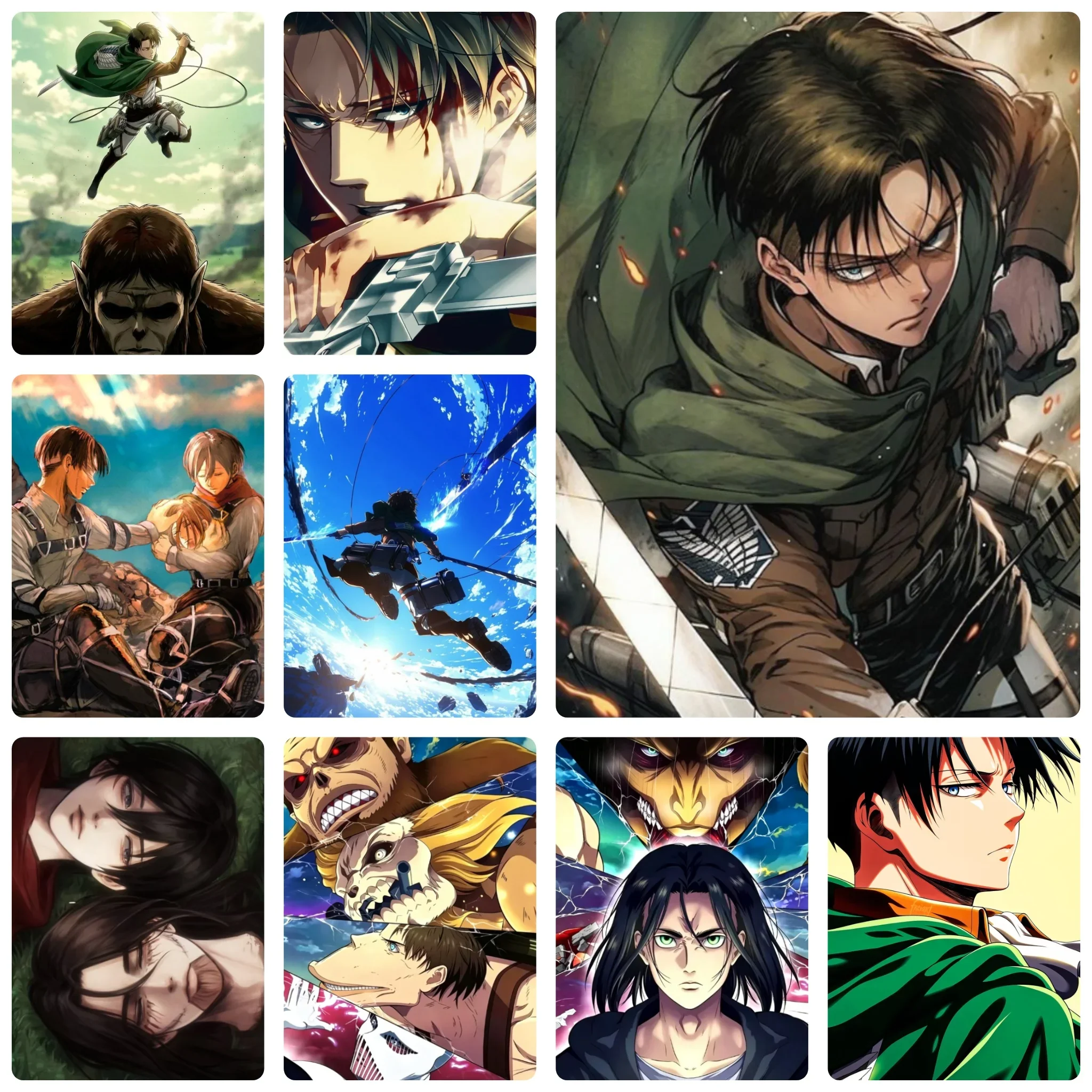 DIY Attack On Titan Diamond Painting, Brave Survey Corps Characters For Living Room Wall Decoration Exquisite Gift