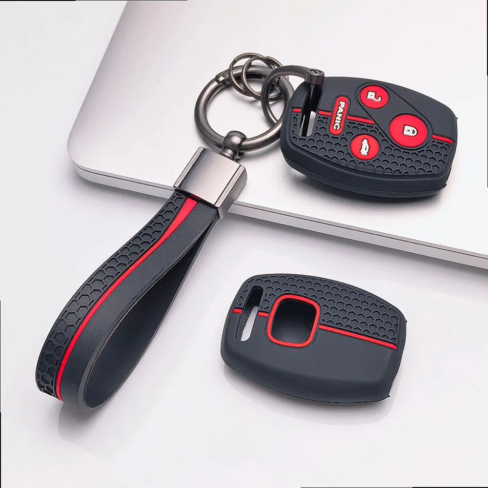 Key Fob Cover for Honda Civic Si Type R Accord Touring CR-V EX-L For  Jazz  HR-V  Vezel  City  4 Anti-Scratch New