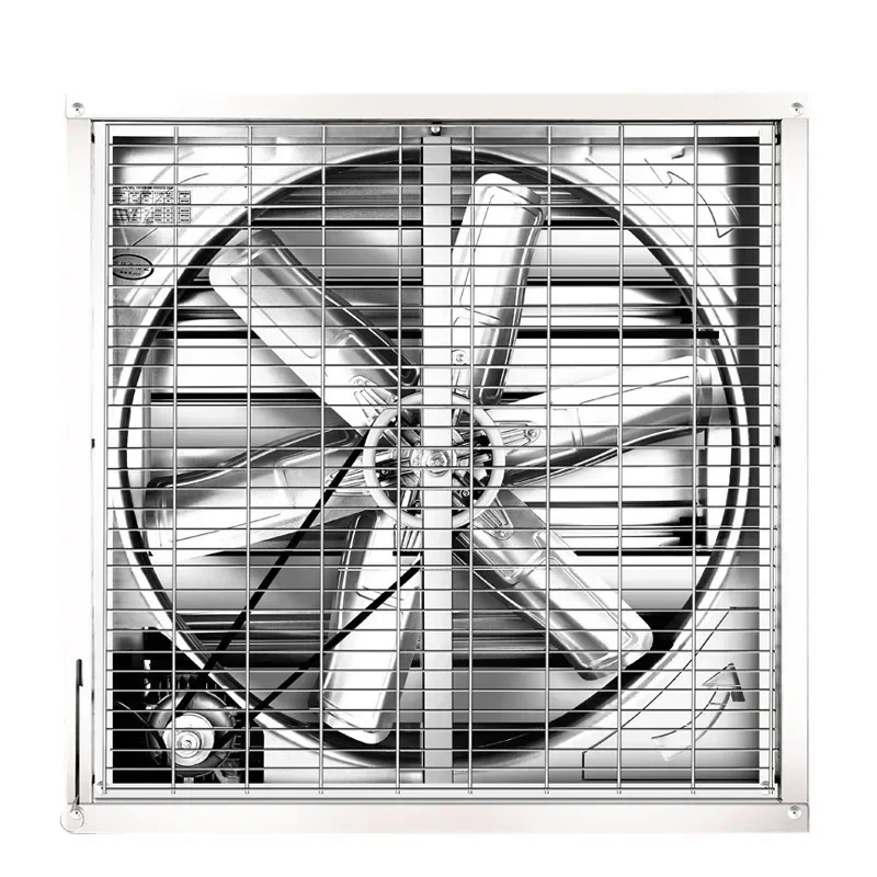 

Industrial Ventilator Exhaust Fan Large Air Volume Air Extractor Factory Warehouse Ventilation Cooling Negative Pressure Fan