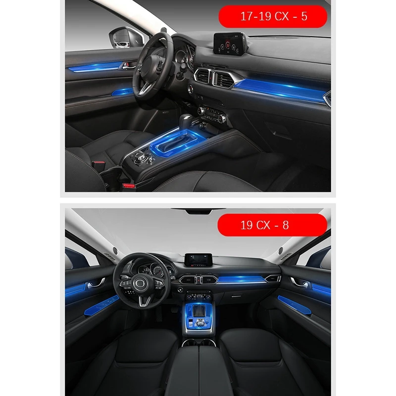 

Car Interior Center Console Protective Film TPU Interior Anti-Scratch Protective Film For Mazda CX-5 2017-2020