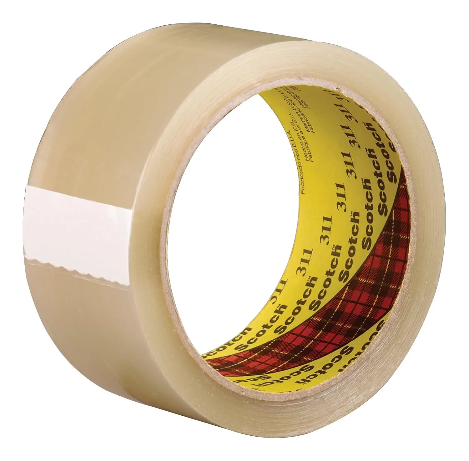 

Box Sealing Tape 311 PK6 Clear, 48 mm x 100 m, Performance, Conveniently Packaged (Pack of 6)