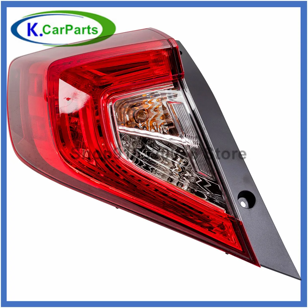 33550-TBA-A01 33550TBAA01 33550 TBA A01 New Tail Lamp Assembly (Left) For 2016-2018 Honda Civic 1.5L