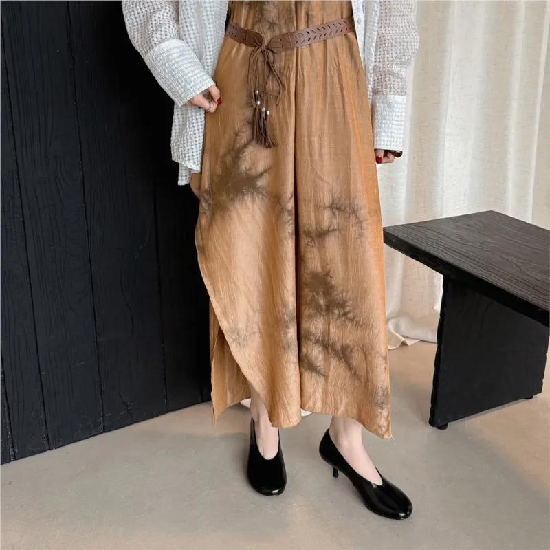 Dilalula 2026 Plus Size Real Leather Women's Single Shoes High Heels Round Toe Office Lady Comfort Leather Party Dress Shoes Red view 3