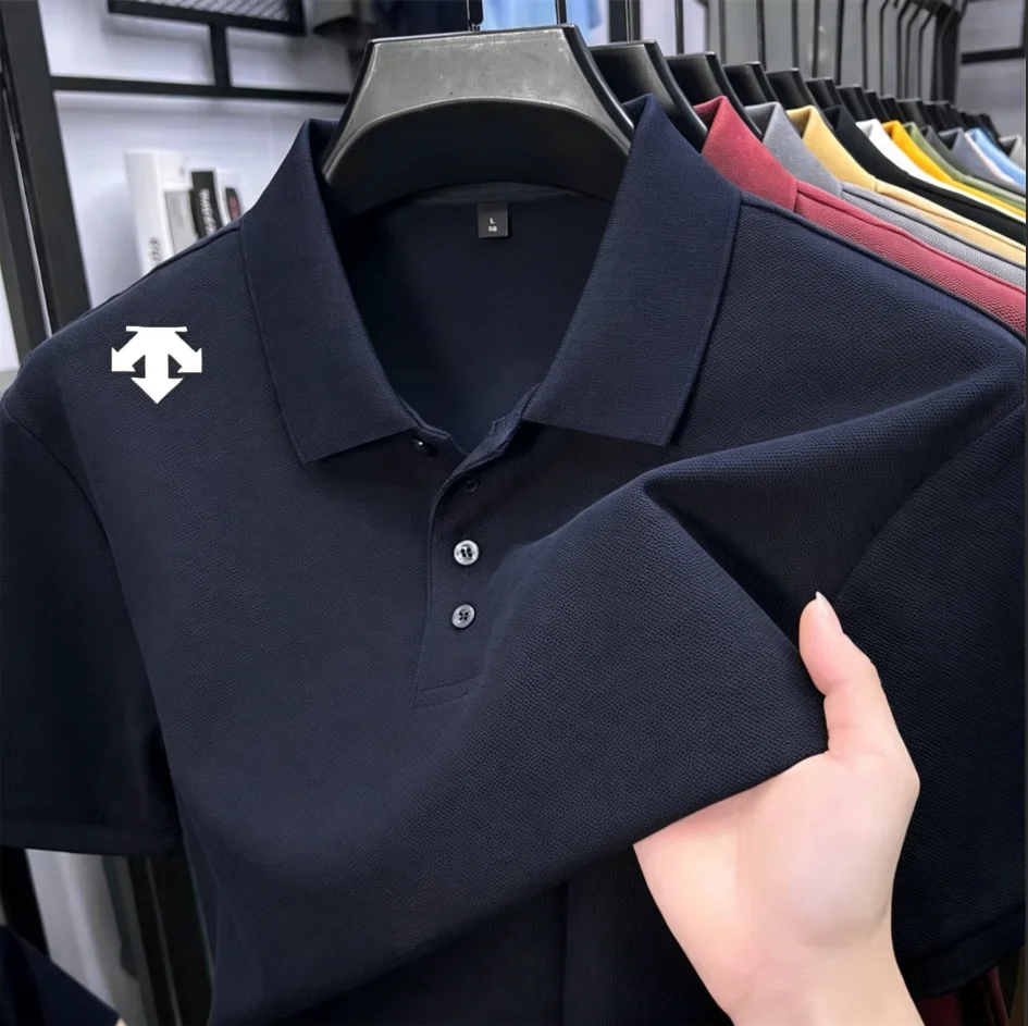 2026 Men Lapel Polo Shirts Piq - Polo Shirt Pique ulasan dan harga