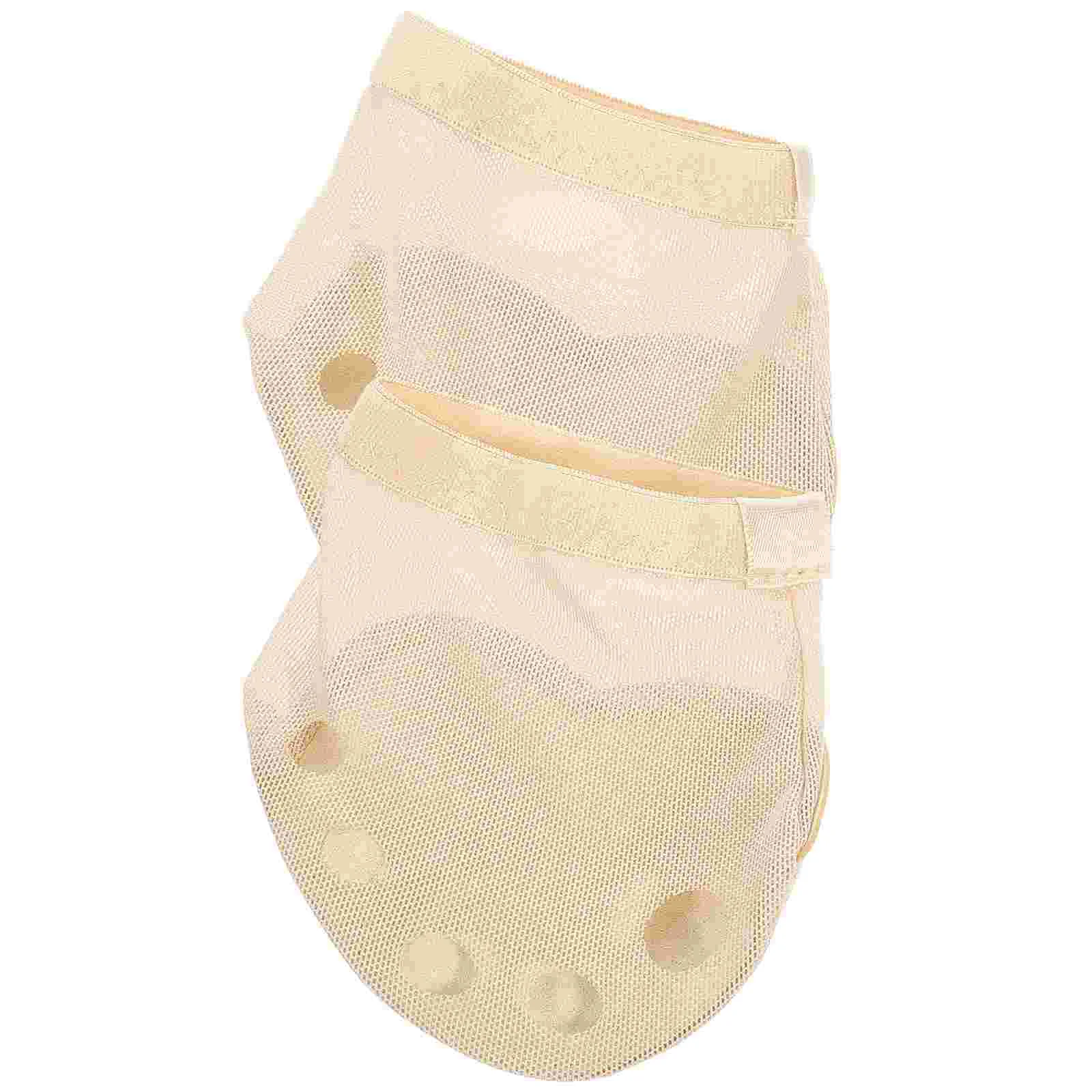 

Paw Dance Socks Dancing Shoes Ballet Toe Protector Foot Beige Forefoot Pads Girl Child