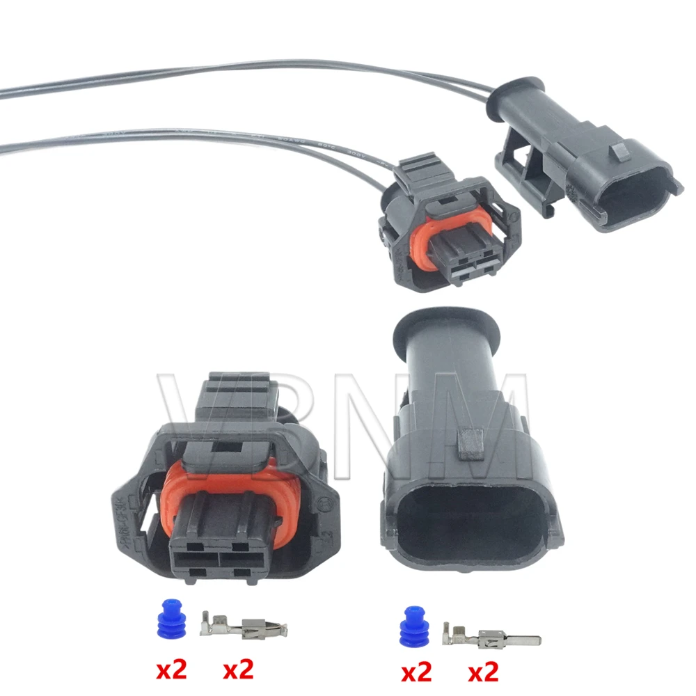 

2 Pin 1928403698 1928403874 1928404226 Male or Female Diesel Fuel Common Rail Injector Plug Crankshaft Sensor Socket