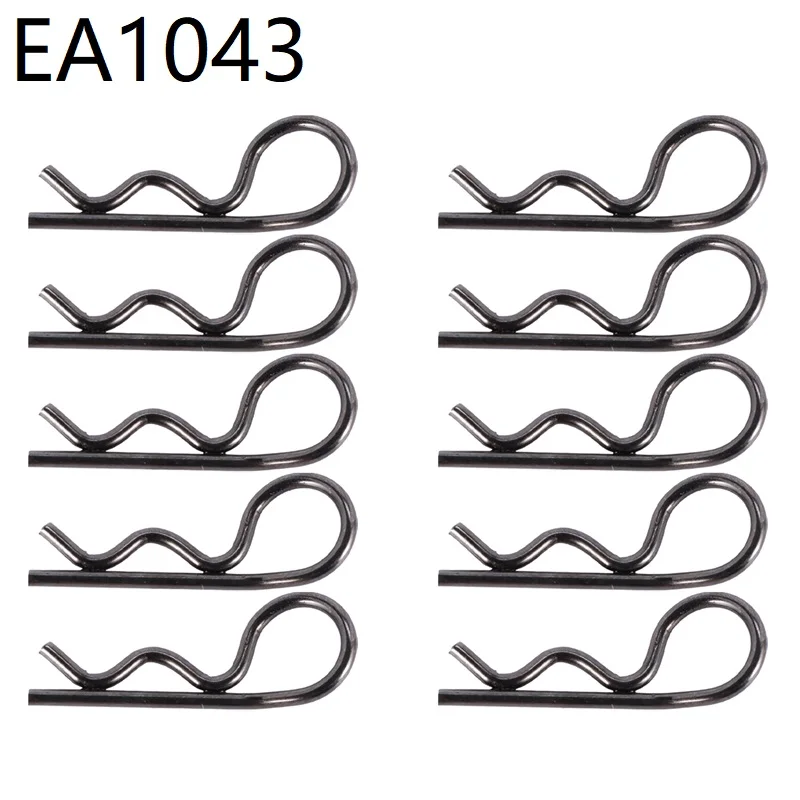 10Pcs Body Clip Retainer Shell Fixed Buckle Lock EA1043 for JLB Racing CHEETAH 11101 21101 J3 Speed 1/10 RC Car Upgrade Parts