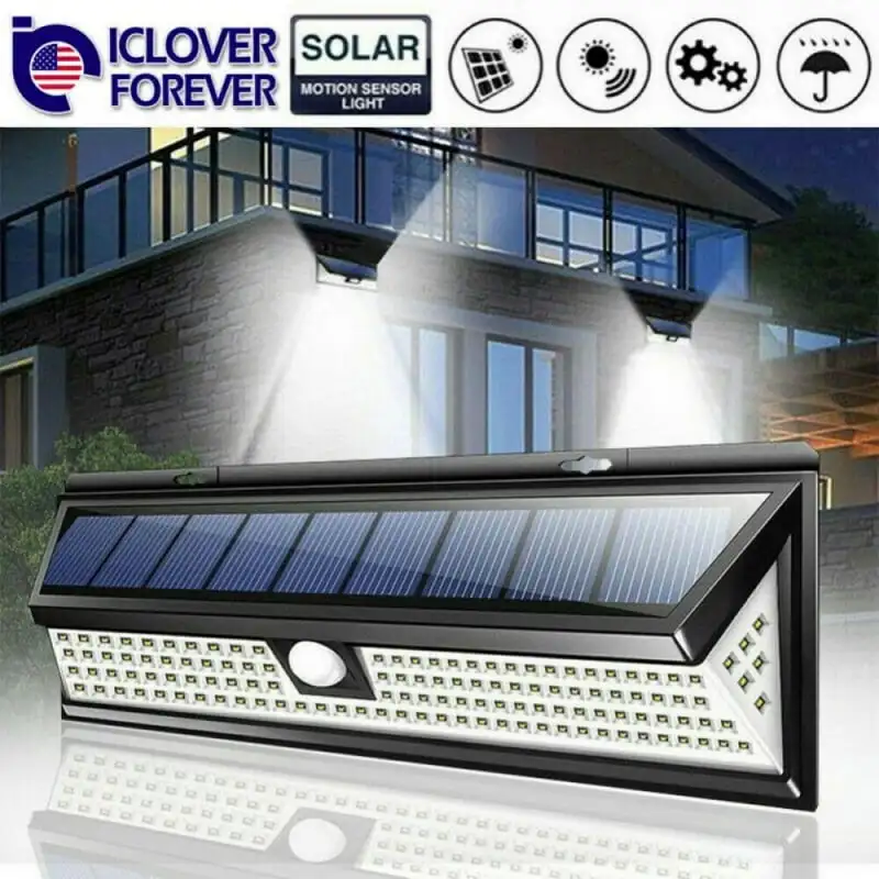 

Outdoor LED Solar Lights - 1000 Lumens, Waterproof, Wireless, 120° Motion Angle, Easy Installation Security Light for Front Doo