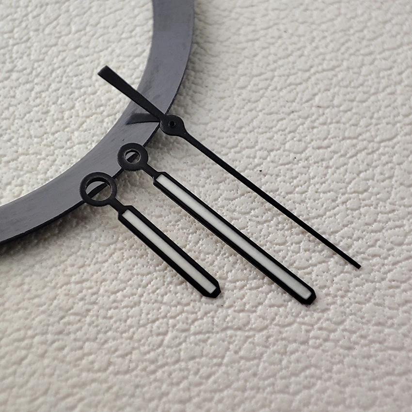 Аксессуары для стрелок NH35, зеленые светящиеся стрелки, подходящие для механизмов NH35/NH36/4R/7S