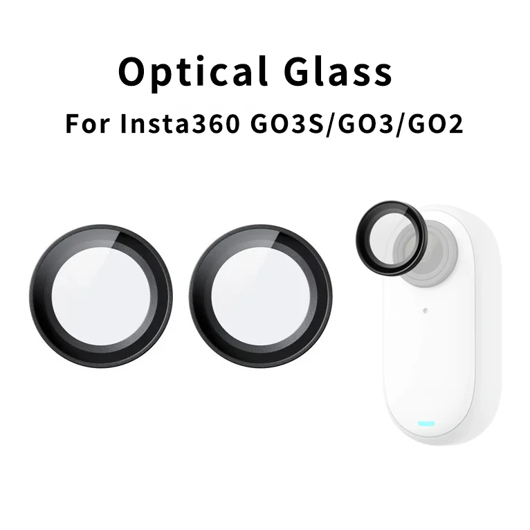 

Optical Glass for Insta360 GO3/GO3S/GO2 High Definition Lens Guard Protector Cover Cap Camera