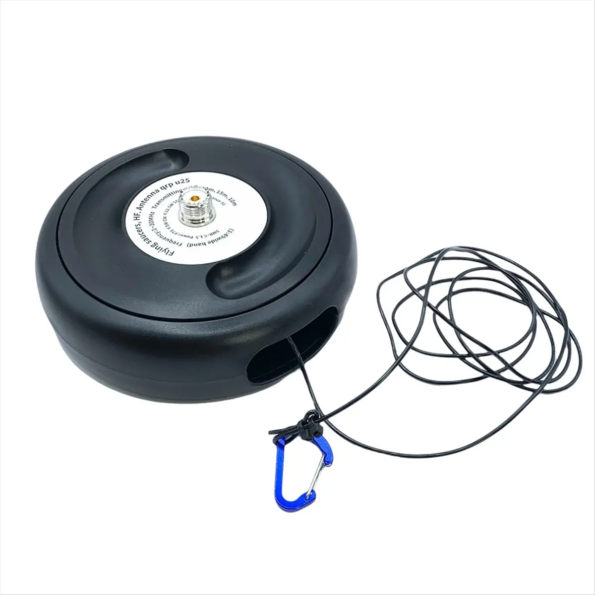 A59E 1-30MHz Pocket HF Antenna, Shortwave Antenna, Inverted V Horizontal Balun Long Line Wideband End-Fed Transmitting: 40m