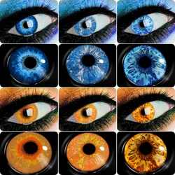 EYESHARE Halloween lenti a contatto colorate per occhi 2 pezzi Anime Cosplay Eye lenti colorate annuali belle lenti a contatto per pupilla