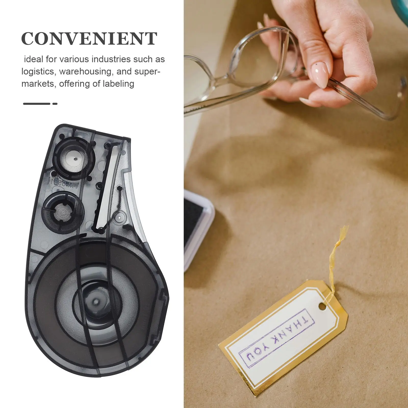 Label Maker Printer Spool for Printers M21750499 Wire Labels Cable Marker Refills Industrial Labeling Solutions