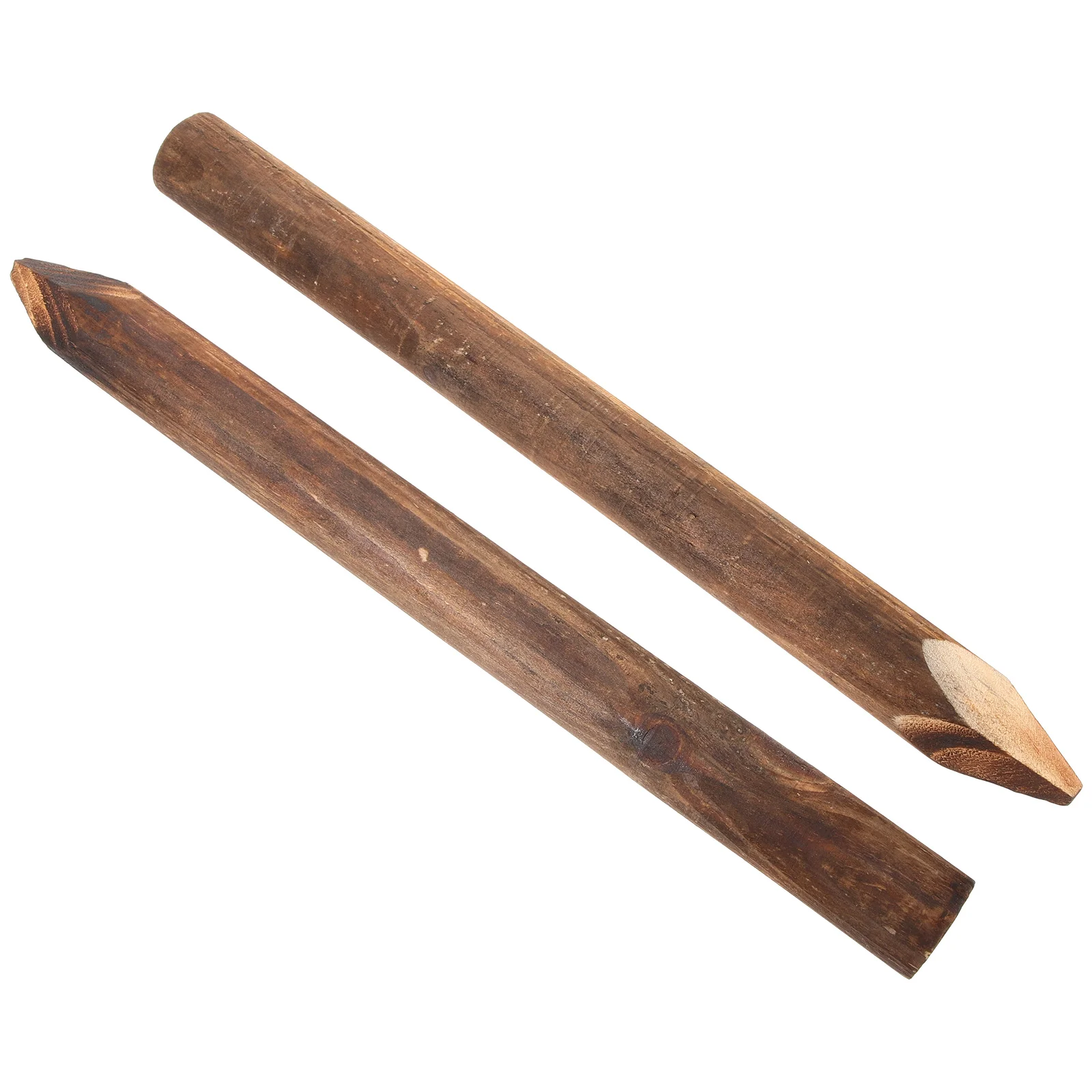 

2pcs Tree Support Stakes Wood Fence Panels Garden Lawn Edging Border Decorative Fencing Yard Landscaping Outdoor Courtyard Dog