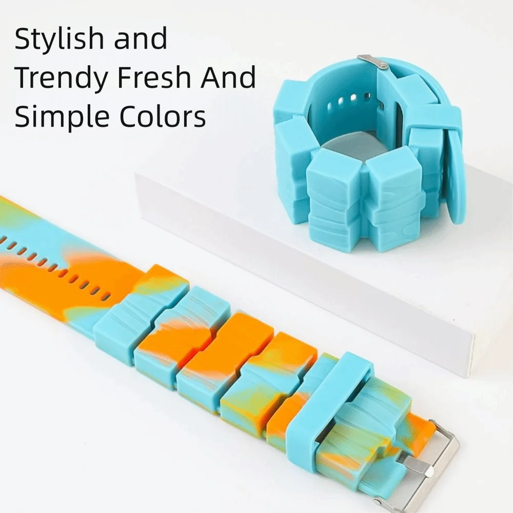 Adjustable Wrist Weight Bracelet Sweat-proof Silicone Weighted Wrist Strap Skin Friendly 500G Weight-bearing Fitness Equipment