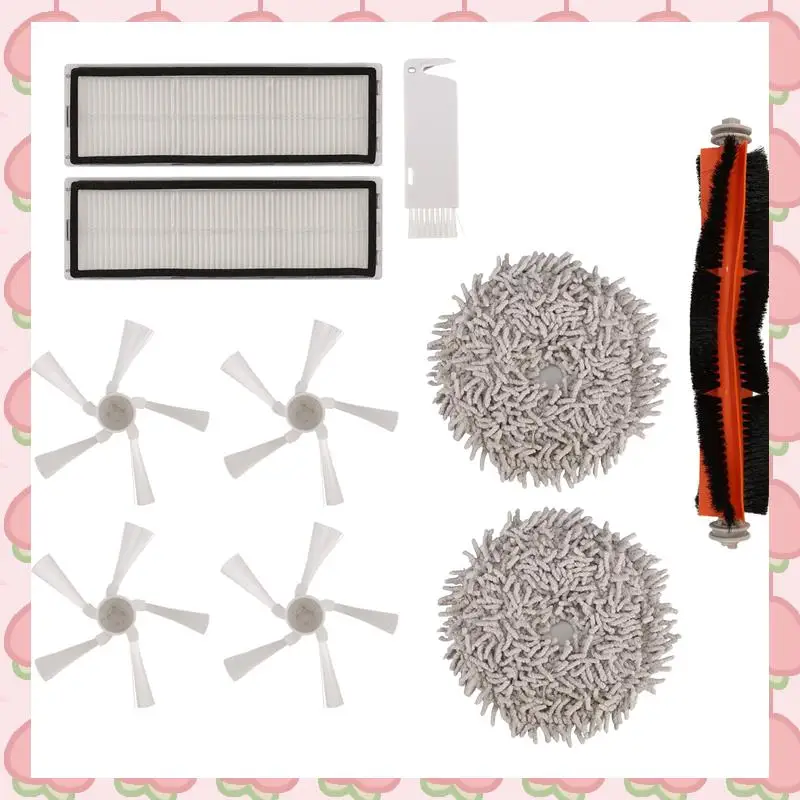 N18R Dreame ボット W10 W10pro 掃除機アクセサリー、メインサイドブラシ、HEPA フィルター、モップクロススペアパーツ