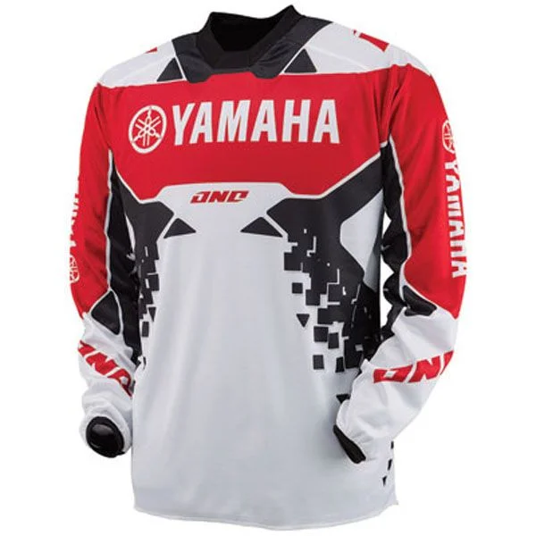New Fashion Yamaha Logo Motorcycle Long Sleeve T-shirt - Comfortable, Breathable, Quick Drying, Off Road Racing Top