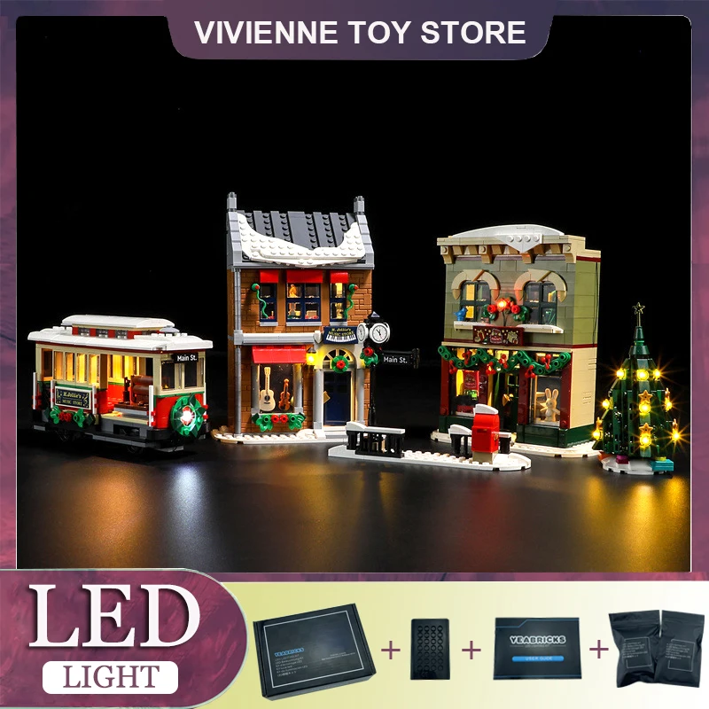 

DIY LED Light Kit For LEGO 10308 Holiday Main Street （Only LED Light,Without Blocks Model）