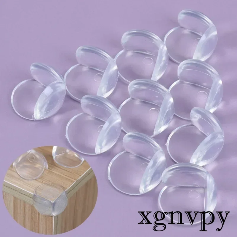 Xgnvpy  Baby Safety Silicone Protector Table Corner Edge Protection Cover Transparent Spherical Anti Collision Edge Guards