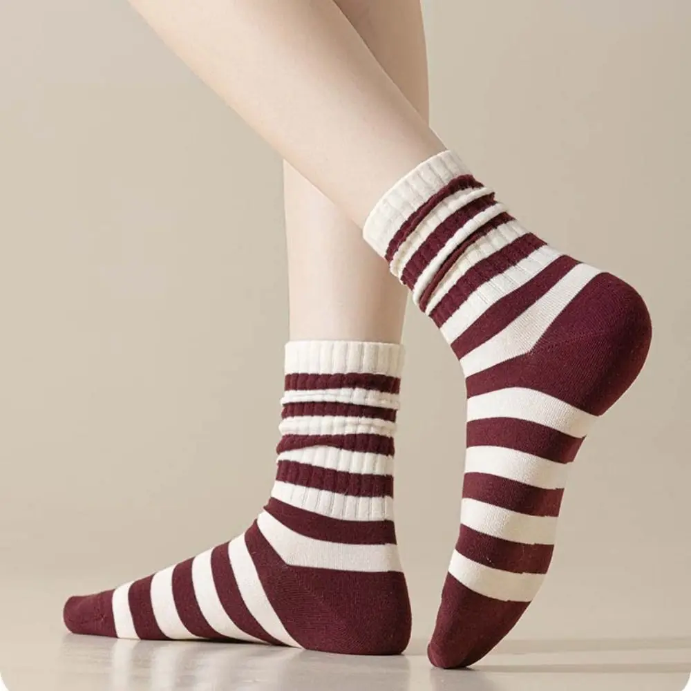 10Pairs Cute Patchwork Embroidery Bow Socks Breathable Non-slip Preppy Style Socks Cotton Sweet New Year Christmas Socks School