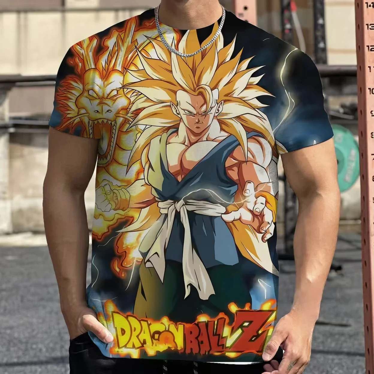 2026 NEU Sommer Dragon Ball T-Shirt Kinder Oberteile Anime Figuren Son Goku Super Saiyan T-Shirt Jungen T-Shirts Kurzarm