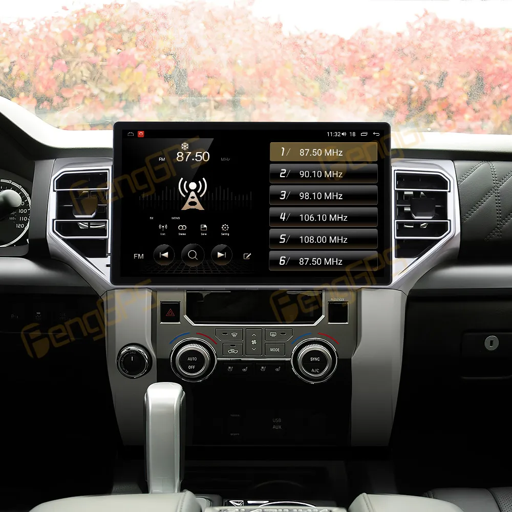 

Car Accessories Radio For Toyota Tundra 2013-2021 Android Auto GPS Navigation Multimedia Stereo Receiver Head Unit Offline Maps