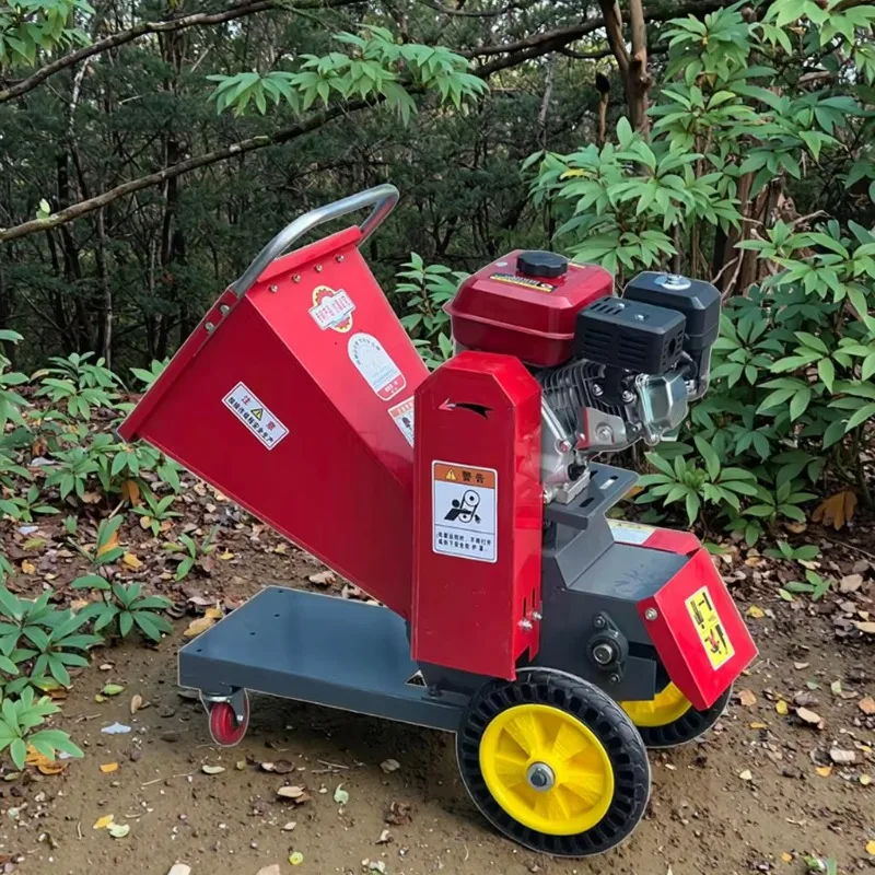 Wood shredder Bamboo shredder Grinder Branch shredder Portable wood chipper