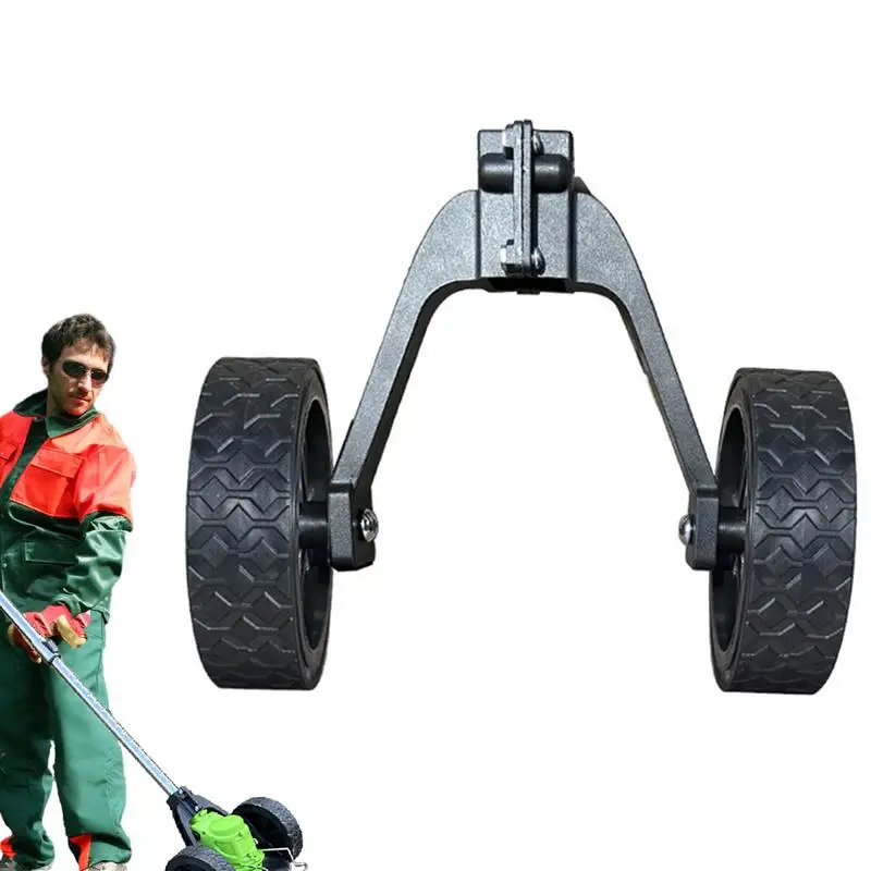 

Grass Trimmer Auxiliary Wheels Removable Trimmer Support Wheel Grass Trimmer Wheel Saves Energy Enhances Mower Efficiency