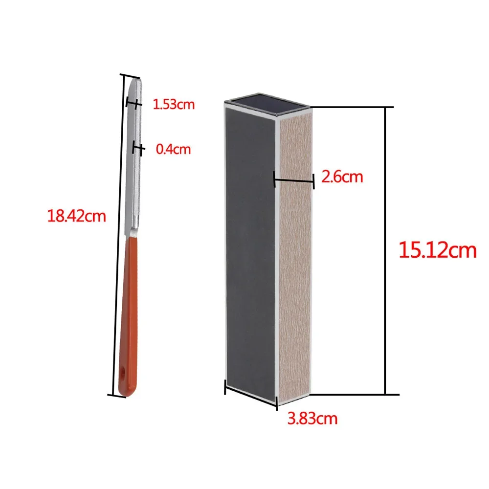 Guitar Frets Crowning Luthier File Stainless Steel Guitarra Repair Tool Acoustic Classical Electric Guitar Parts & Accessories