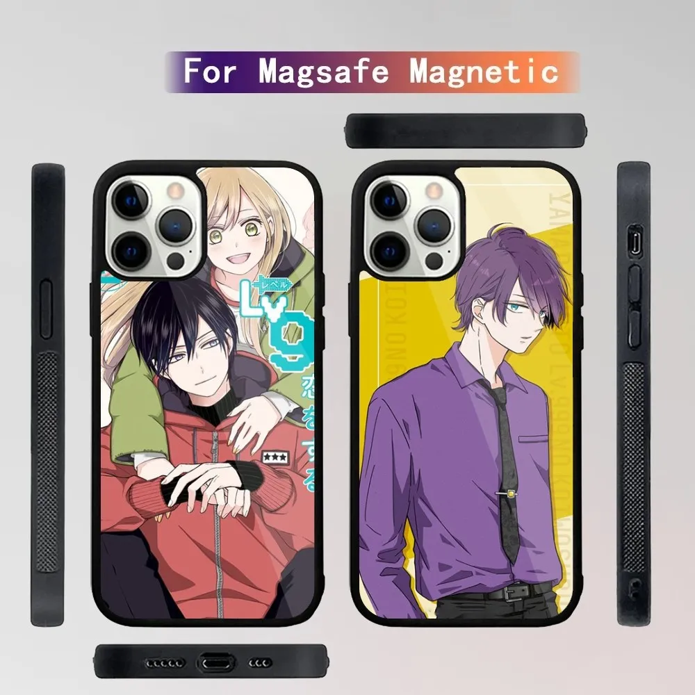 My Love Story Yamada Kun Lv999 Phone Case For iPhone 15,14,13,12,11,Plus,Pro,Max Mini Magsafe Magnetic Wireless Charging