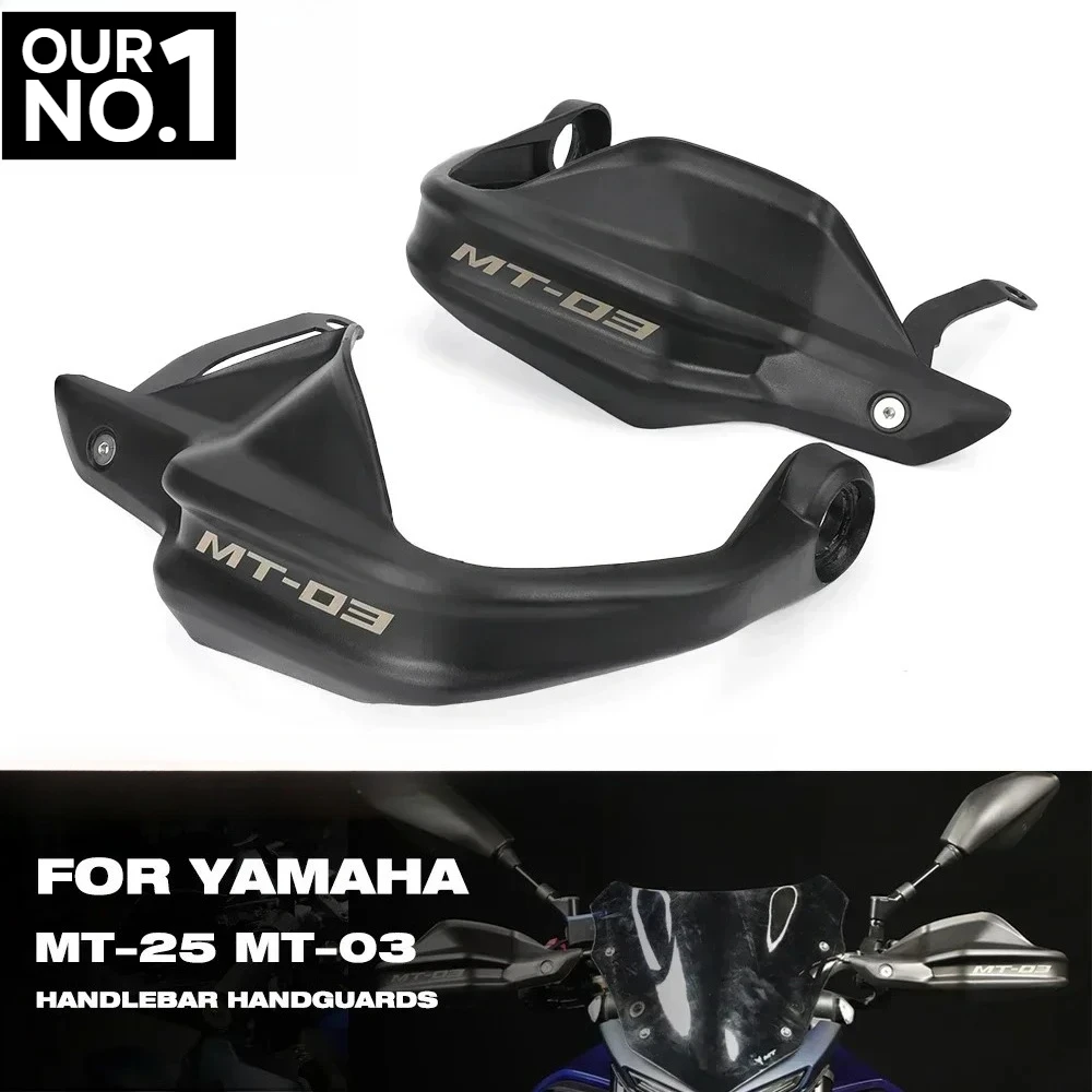 

Motorcycle Handguards Handlebar For YAMAHA MT03 MT-03 MT-25 2015 2022 2023 2024 Hand Shield Protector Protection MT25 MT 03